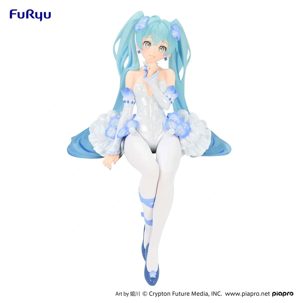 Hatsune Miku - Hatsune Miku(Flower Fairy Nemophila Ver. re-run) Noodle Stopper Prize Figure FuRyu Corporation