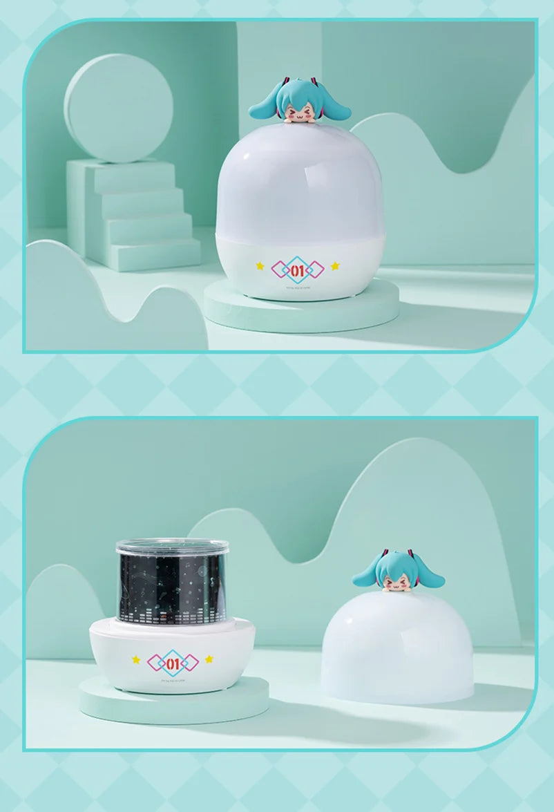 Hatsune Miku - Hatsune Miku Squinting Eyes Series Starry Sky Projector Lamp Moeyu