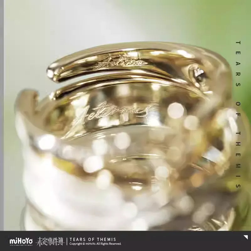 Tears of Themis - Forever Begins With You Series Aeternus & Aeterna Heartbeat Vow Couple Rings miHoYo