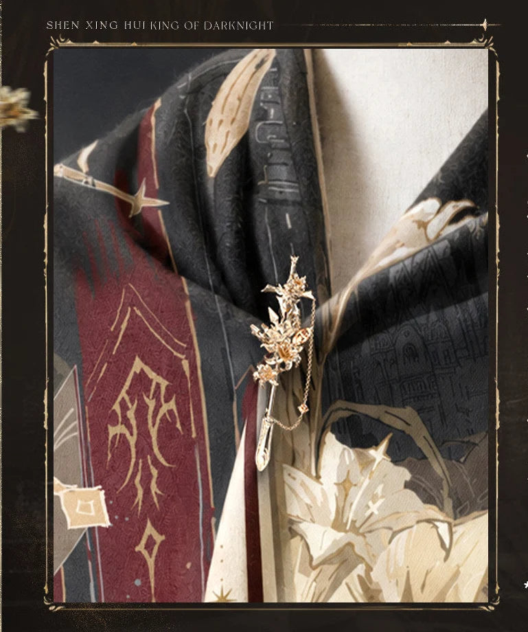 Love and Deepspace - Xavier King of Darknight Series Shawl Clasp InFold Games