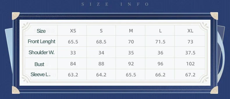 Genshin Impact - Furina Impression Long Sleeve Waisted Blouse miHoYo