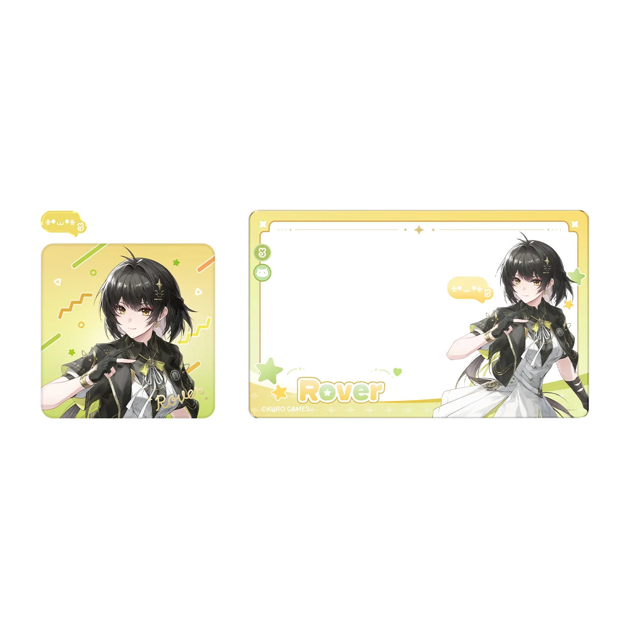 Wuthering Waves - Two Yeah Series Badge & Acrylic Clear Card Set KURO GAMES