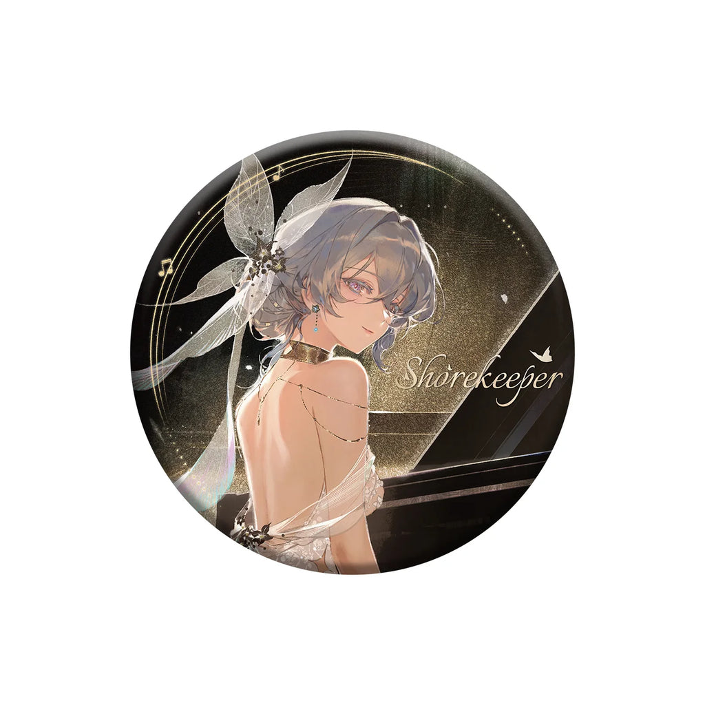 Wuthering Waves - All That Resonates Themed Reflective Tin Badge KURO GAMES