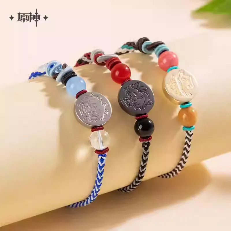 Genshin Impact - Character Series Bead Woven Rope Bracelet miHoyo