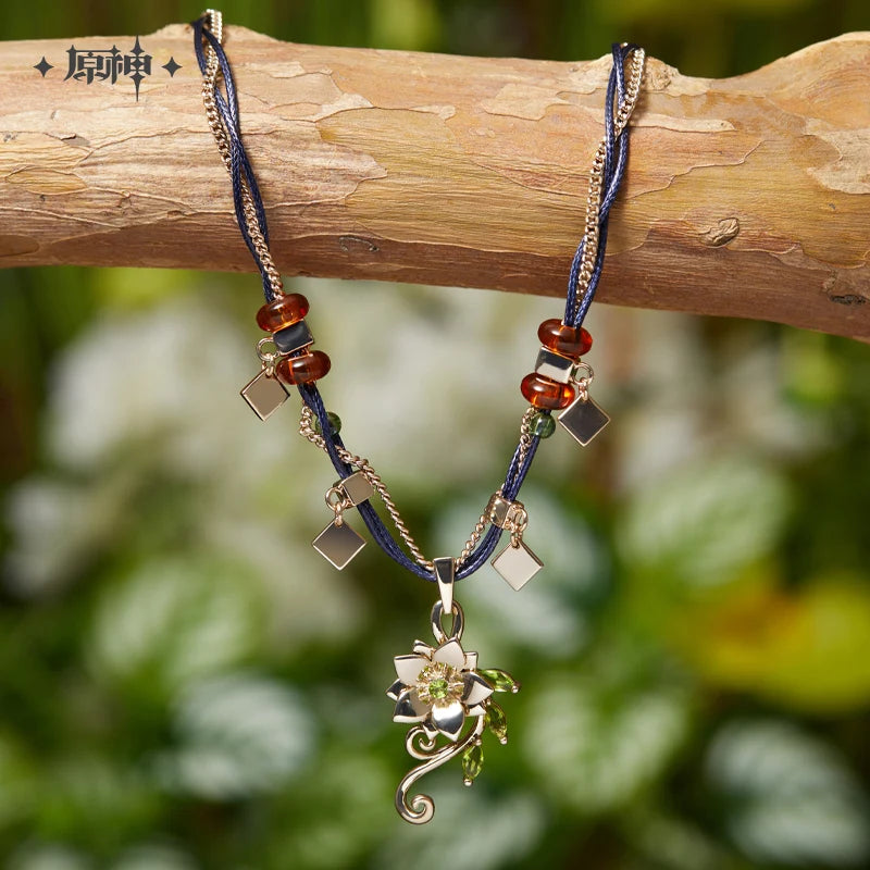 Genshin Impact - Forest And Sand Series Tighnari Impression Necklace & Brooch miHoYo