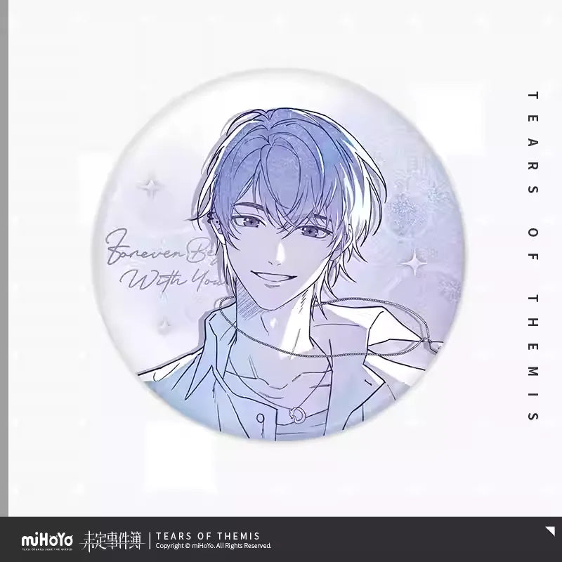 Tears of Themis - Forever Begins With You Series The Proposition of Love Tin Badge miHoYo