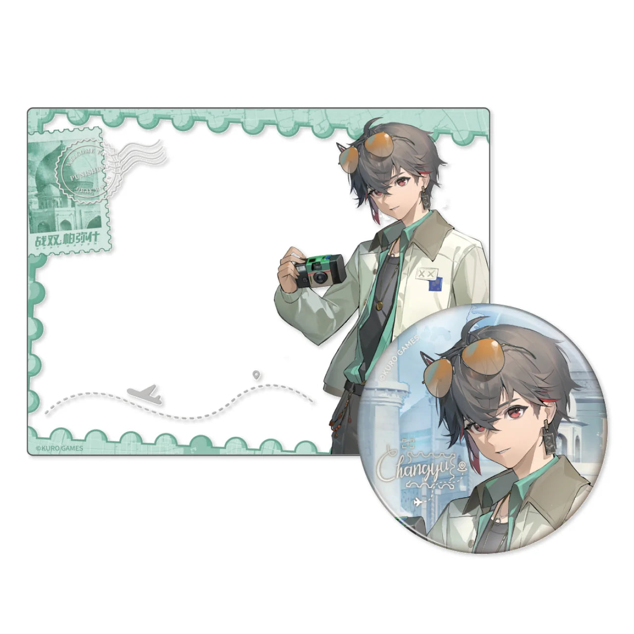 Punishing: Gray Raven - Echoes of Elsewhere 6th Anniversary Badge Transparent Card Set KURO GAMES
