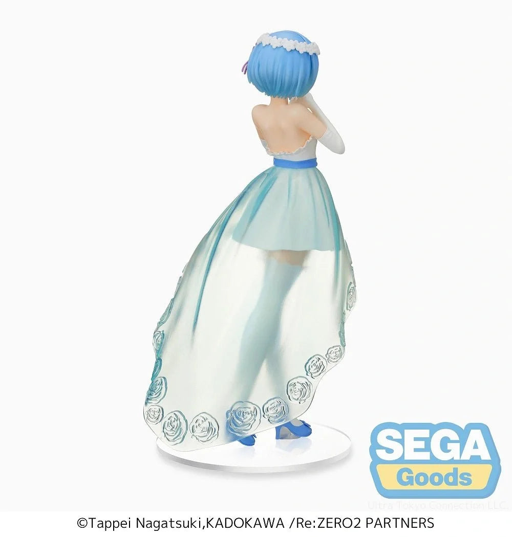 Re:Zero - Starting Life In Another World - Rem (Wedding Dress Ver.) SPM Prize Figure SEGA