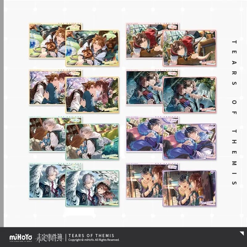 Tears of Themis - My Fur-ever Schoolmale Series Commemorative Card & Flash Card Set miHoYo