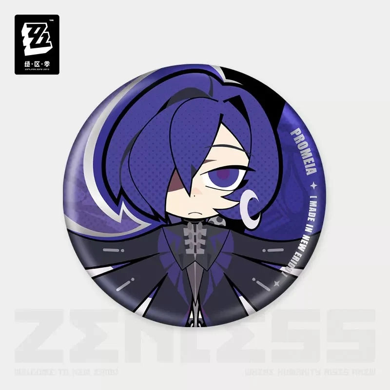 Zenless Zone Zero - Krampus Compliance Authority Chibi Badge miHoYo
