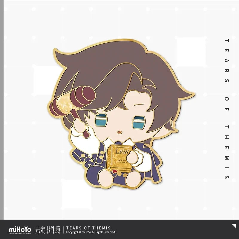 Tears of Themis - Forever the Same Series Artem Wing Birthday Metal Badge miHoYo