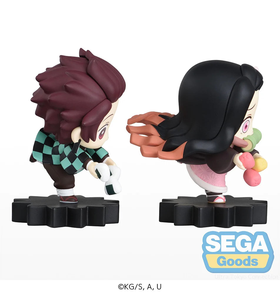 Demon Slayer: Kimetsu no Yaiba - Tanjiro Kamado & Nezuko Kamado mOH!ment Mini Figure SEGA