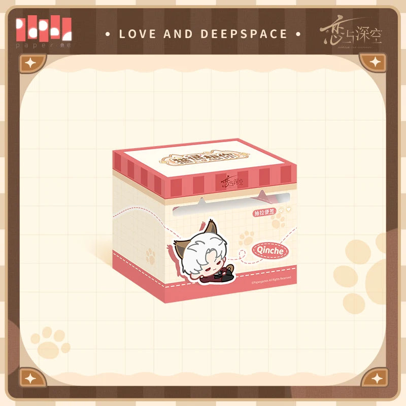 Love and Deepspace - Your Cat Misses You Series Sticky Notes InFold Games