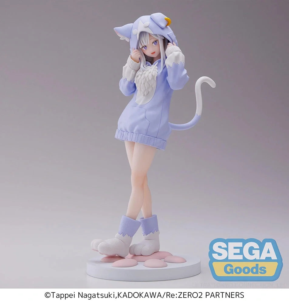 Re:ZERO -Starting Life in Another World - Emilia(Mofumofu Pack Ver.) Luminasta Prize Figure SEGA
