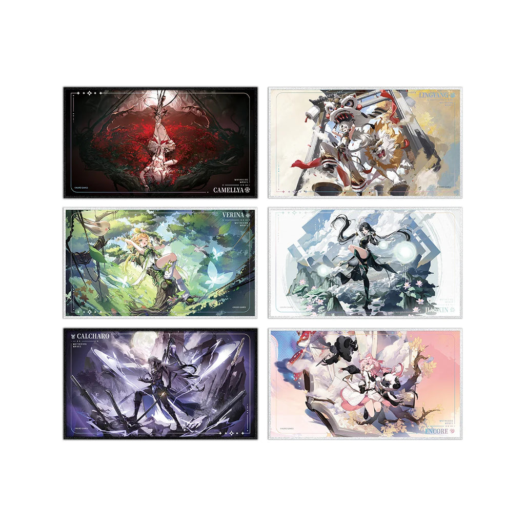 Wuthering Waves - Resonator Themed Splash Art Embossed Colored Paper KURO GAMES