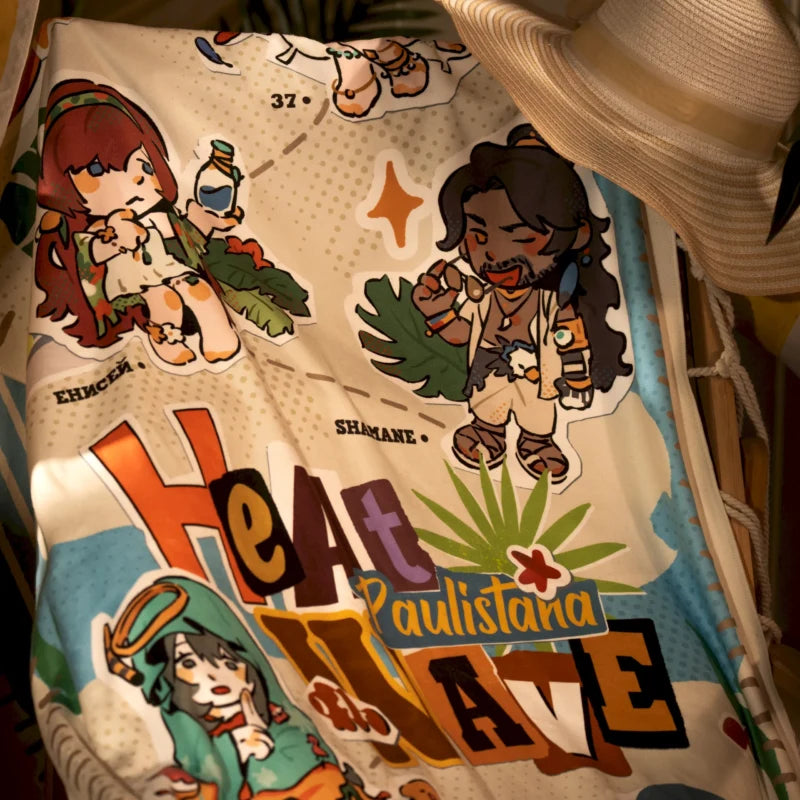 Reverse: 1999 - Between Sand And Spume Series Multi Beach Towel BLUEPOCH
