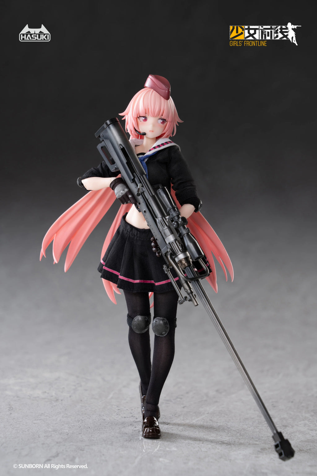 Girls' Frontline - NTW-20 Pocket Art Series 1/12 Scale Action Figure HASUKI