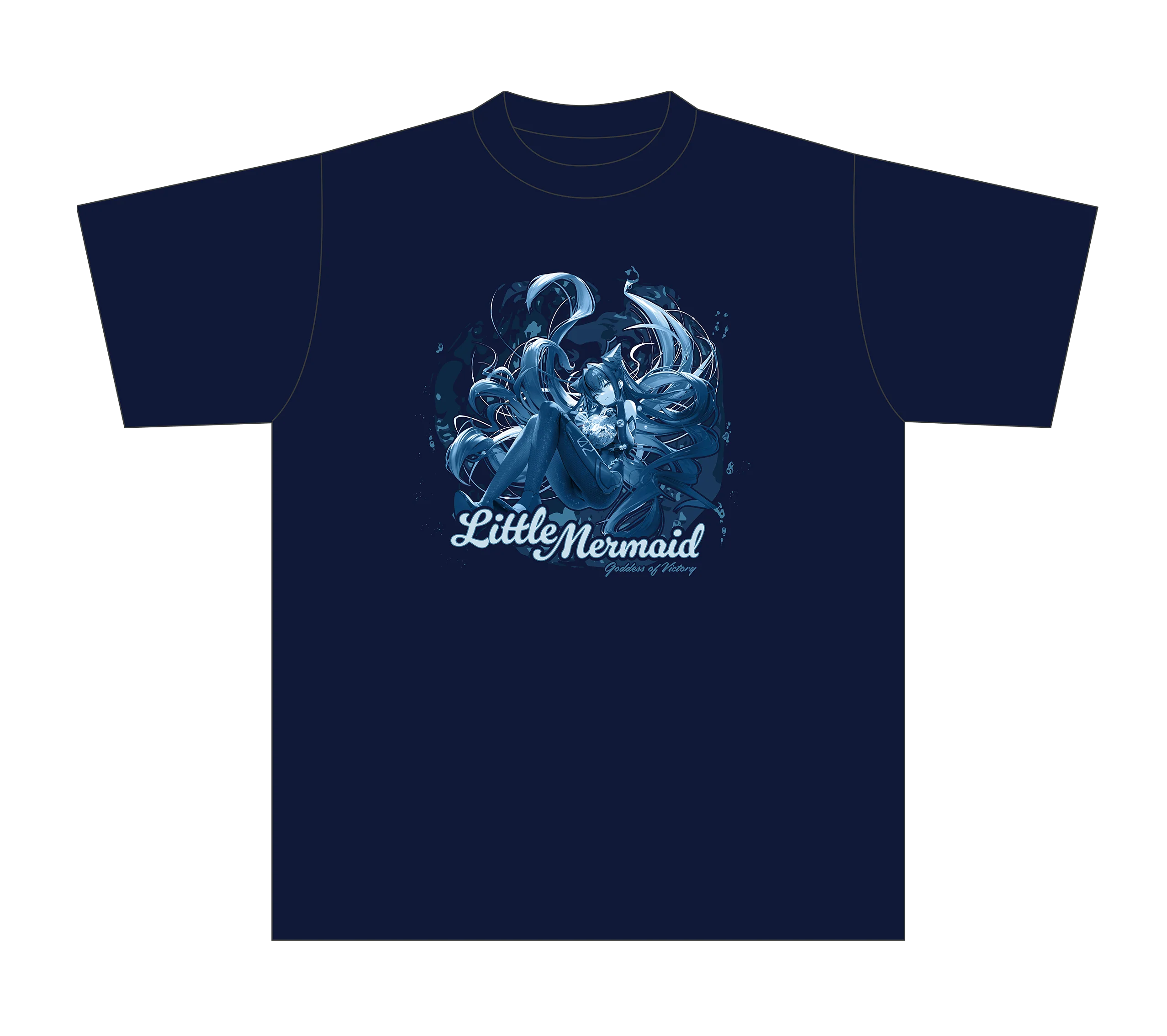 GODDESS OF VICTORY: NIKKE - Little Mermaid Character Graphic T-shirt 2025 Anime Expo Merch