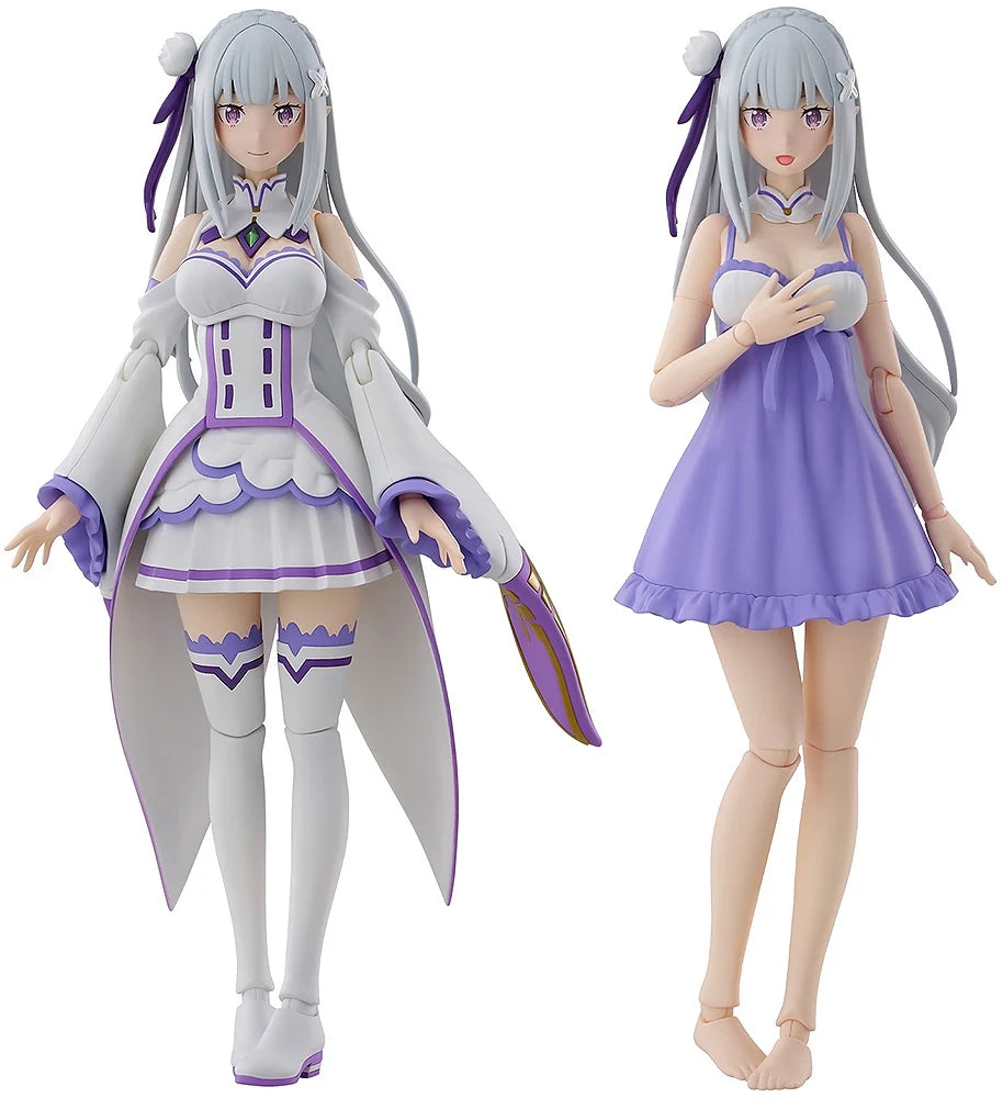 Re:Zero -Starting Life In Another World - Emilia (DX Ver) Plastic Model Kit KADOKAWA