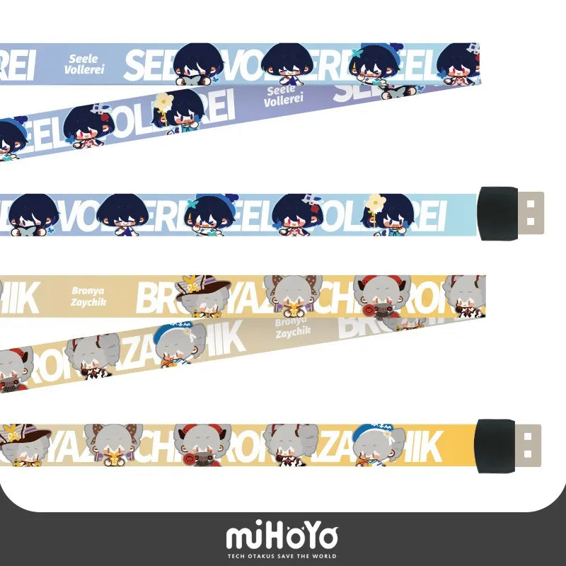 Honkai Impact 3rd - Valkyrie Chibi Character Lanyard Data Cable miHoYo