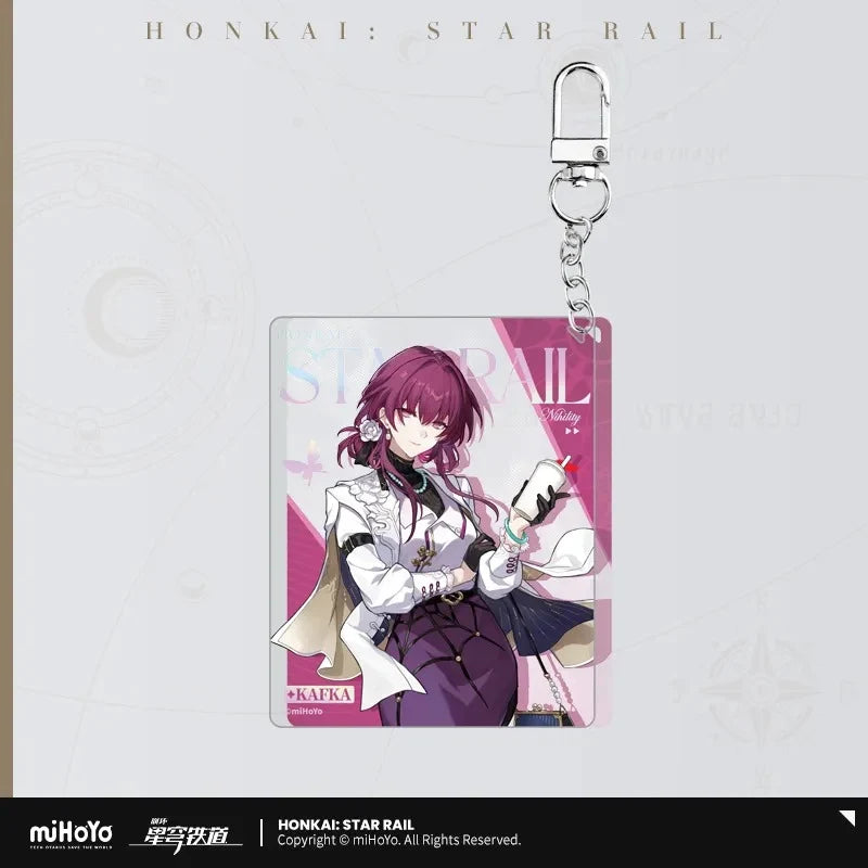 Honkai: Star Rail - Express Travel Notes Acrylic Keychain miHoYo