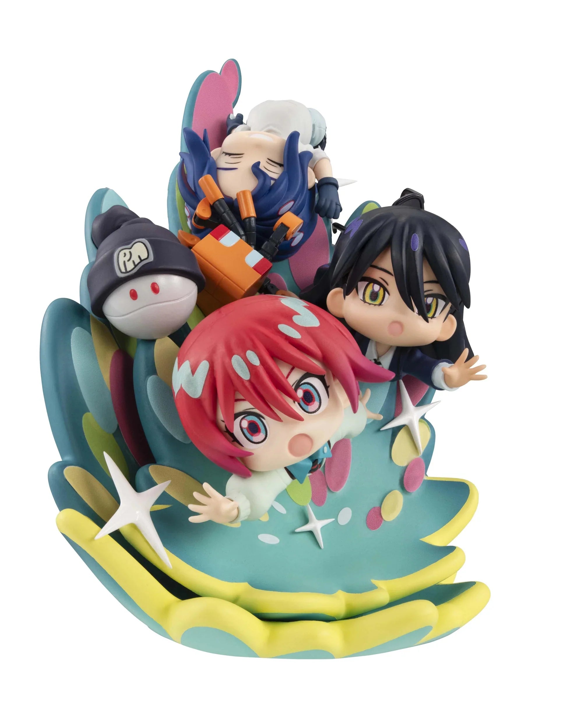 Mobile Suit Gundam GQuuuuuuX - Amate Yuzuriha & Nyaan & Shuji Ito Non Scale Figure Megahouse