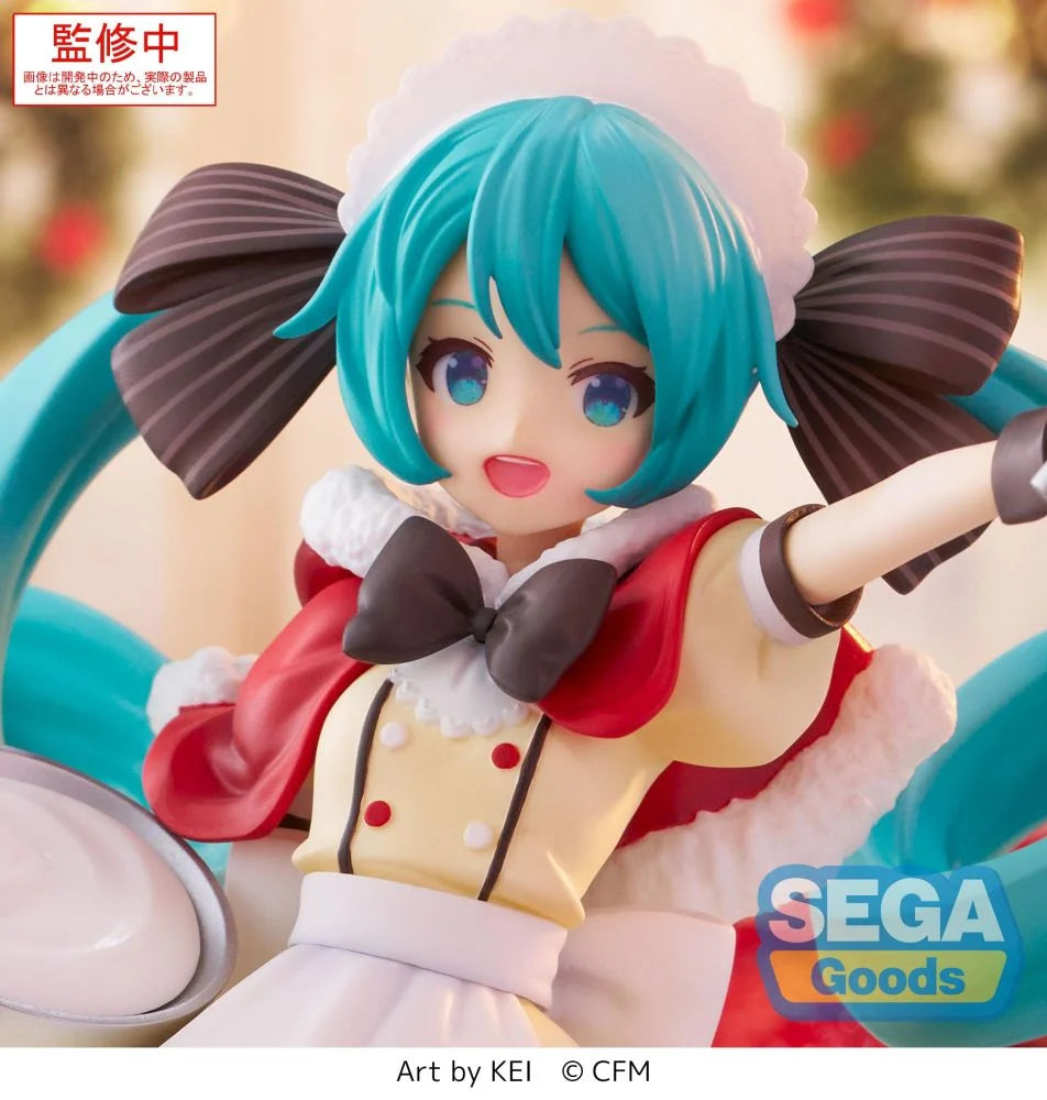 Hatsune Miku - Hatsune Miku (Christmas 2025 Ver) Luminasta Prize Figure SEGA