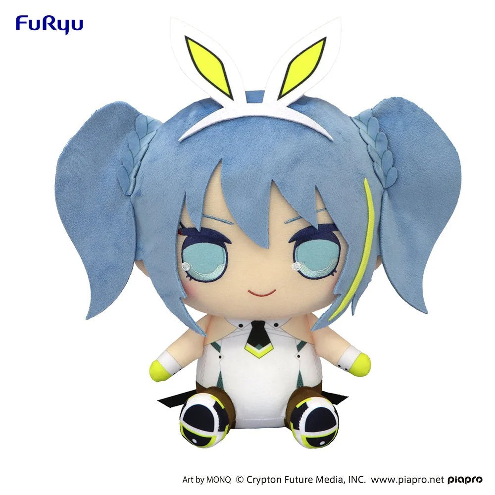 Hatsune Miku - Sporty Rabbit KYURUMARU Big Plush Toy FuRyu Corporation
