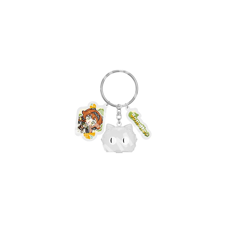 Reverse: 1999 - Forest Trail Friends PET Fur Container Charm BLUEPOCH