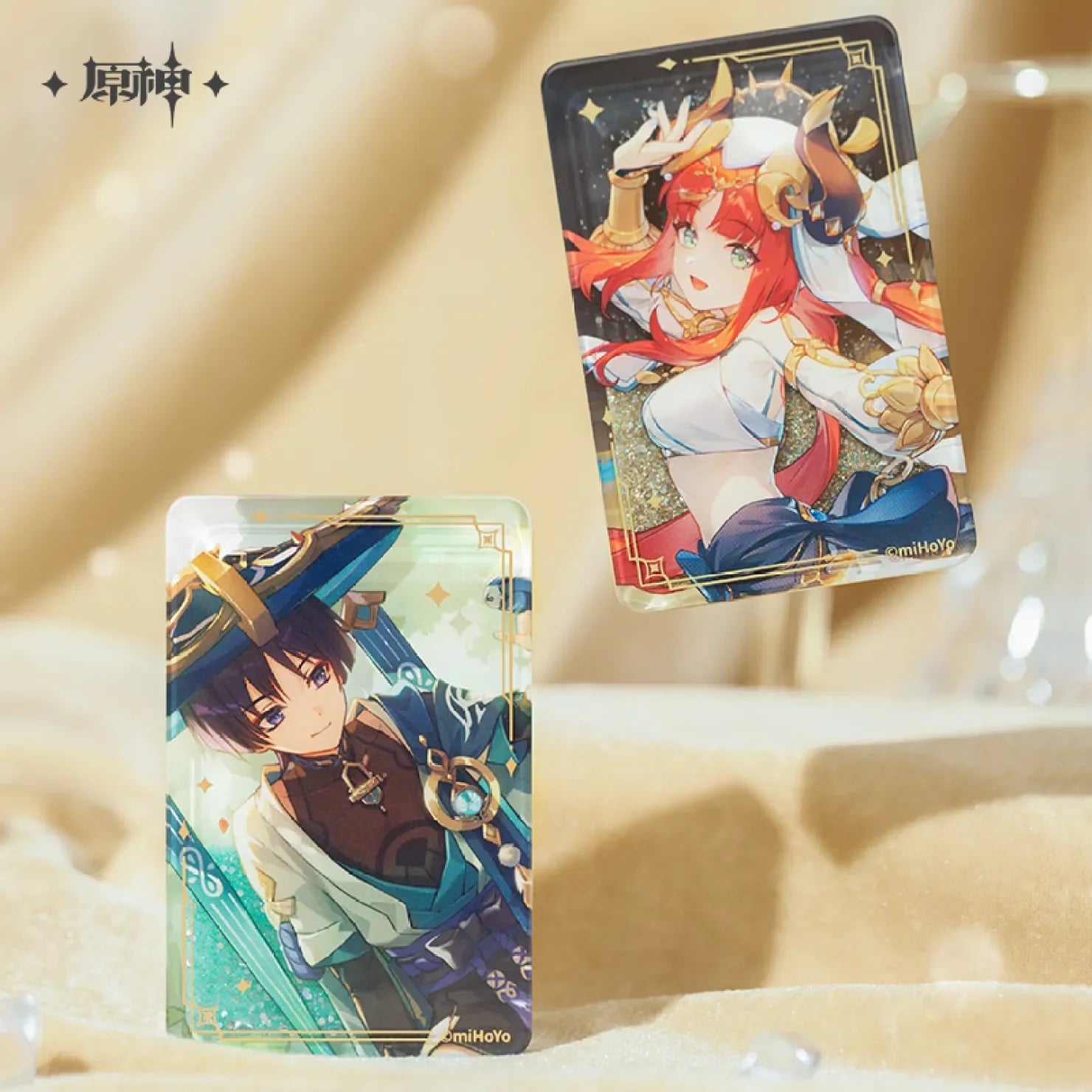 Genshin Impact - Anecdote Series Sparkly Acrylic Quicksand Blocks miHoYo