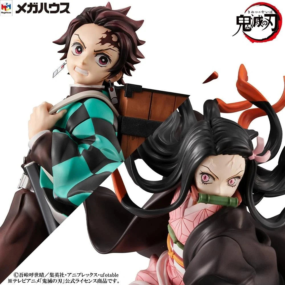 Demon Slayer: Kimetsu No Yaiba - Kamado Tanjirou Kamado Nezuko Precious G.E.M. Series Non-Scale Figure Megahouse