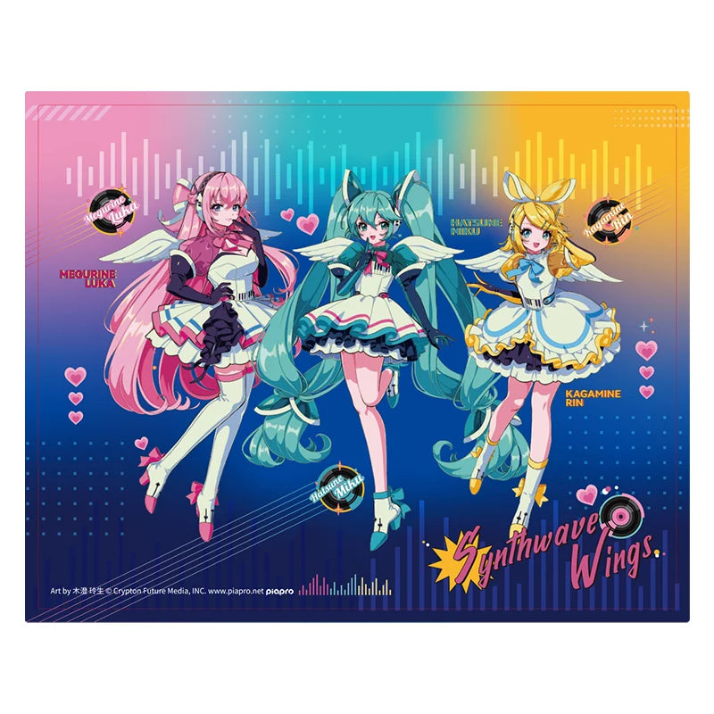 Vocaloid - Wings of the Synthwave Series Tapestry Moeyu