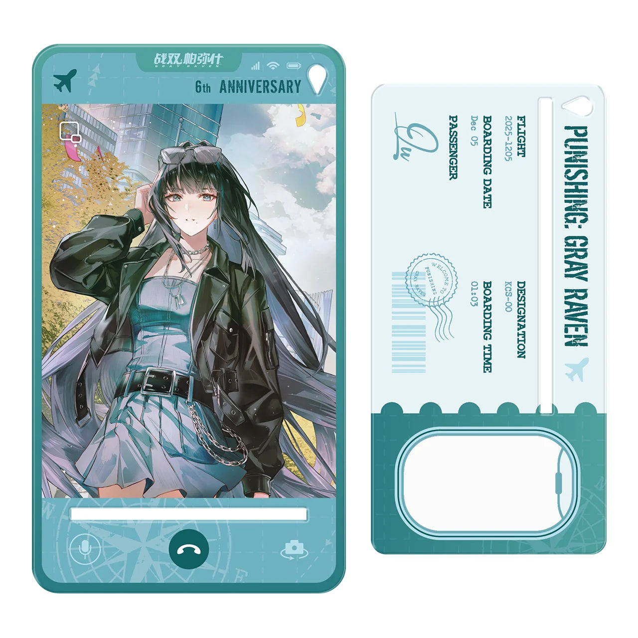 Punishing: Gray Raven - Echoes of Elsewhere 6th Anniversary Display Standee KURO GAMES