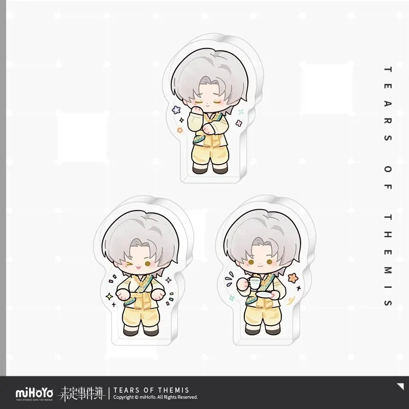 Tears of Themis - Colorful Feather New Dishes Series Mini Acrylic Stand Set miHoYo