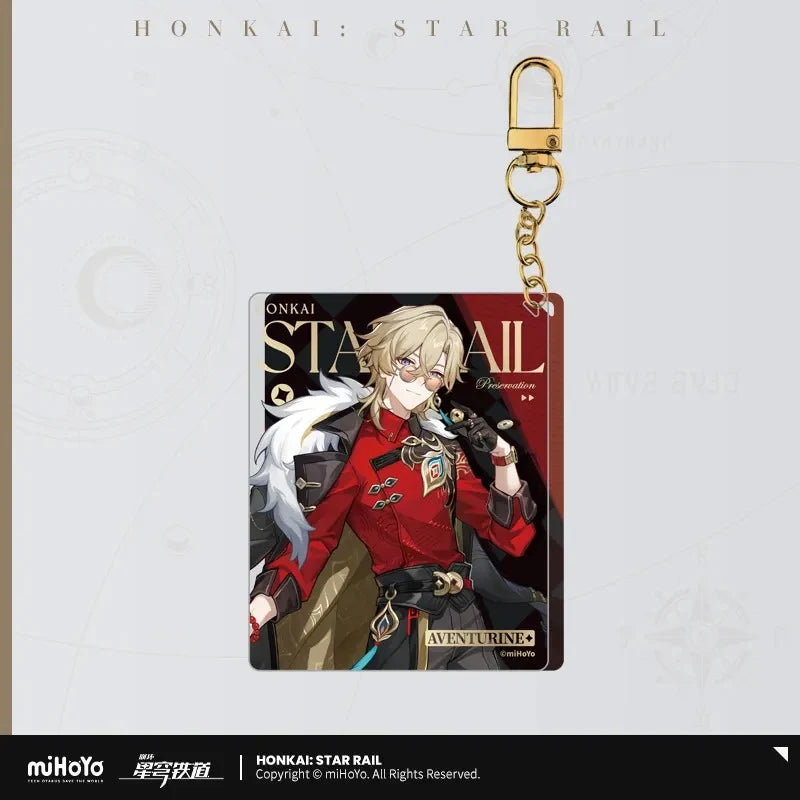 Honkai: Star Rail - Express Travel Notes Acrylic Keychain miHoYo