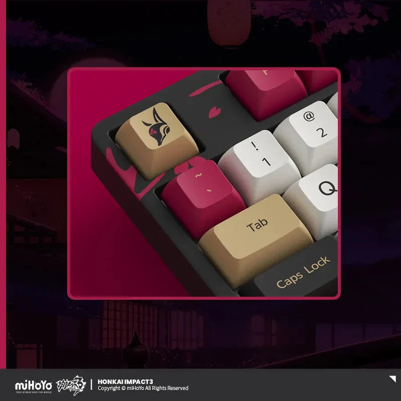 Honkai Impact 3rd - Yae Sakura Night Kasumi Mechanical Keyboard miHoYo