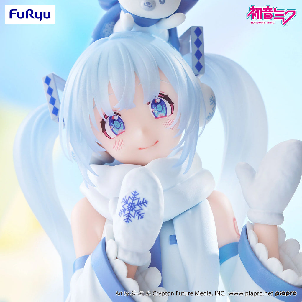 Hatsune Miku - Snow Miku (Sky Town 10th Ver.) Noodle Stopper Figure FuRyu Corporation