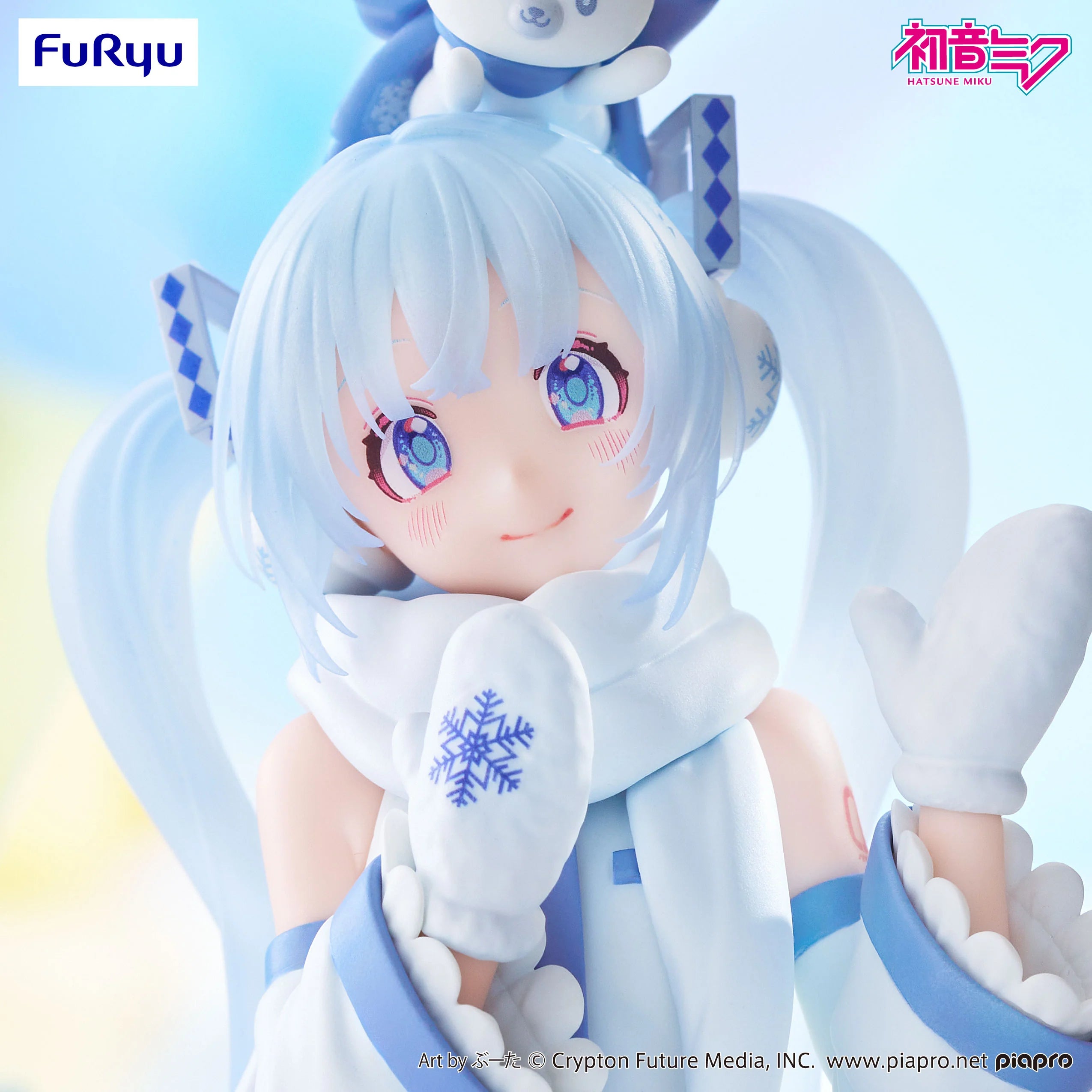 Hatsune Miku - Snow Miku (Sky Town 10th Ver.) Noodle Stopper Figure FuRyu Corporation