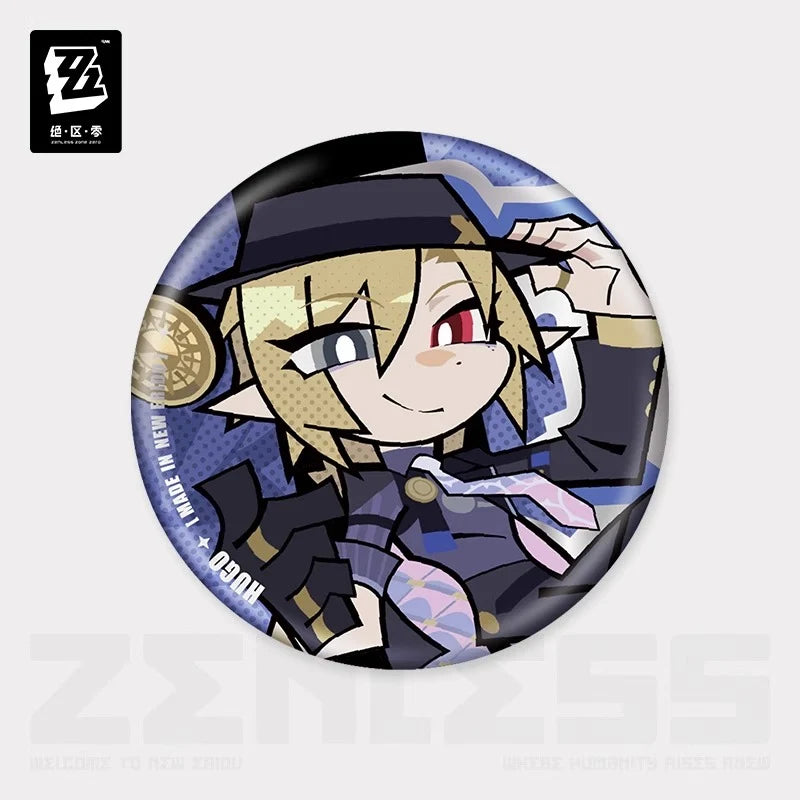 Zenless Zone Zero - Mockingbird Ridu Chibi Badge miHoYo