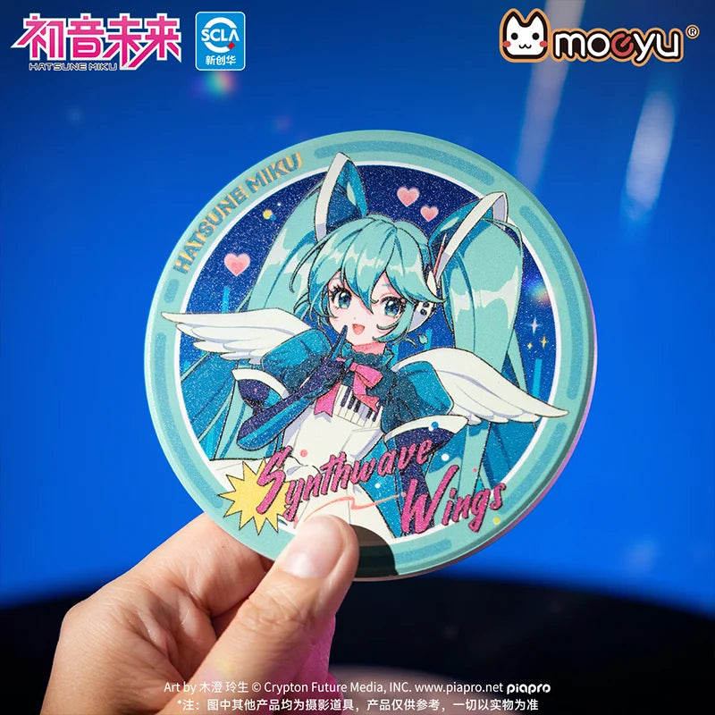 Vocaloid - Wings of the Synthwave Series Ceramic Coaster Moeyu