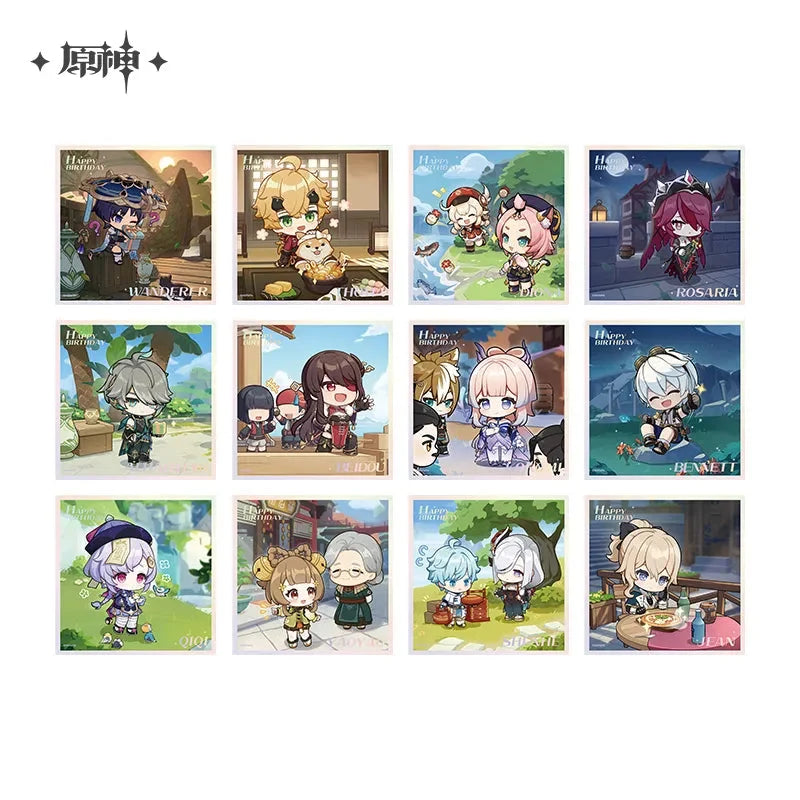 Genshin Impact - Happy Birthday Series Mini Art Board miHoYo