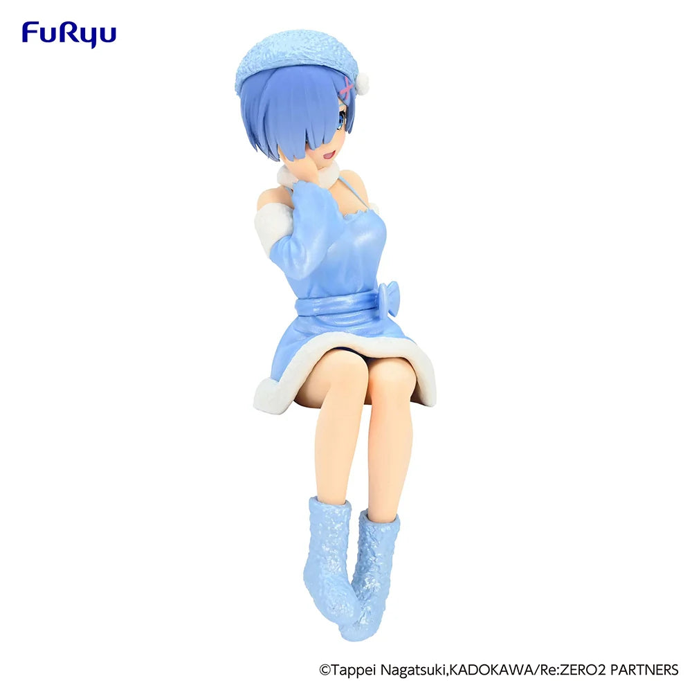 Re:ZERO Starting Life in Another World - Rem(Snow Princess Pearl Color Ver.) Noodle Stopper Prize Figure FuRyu Corporation