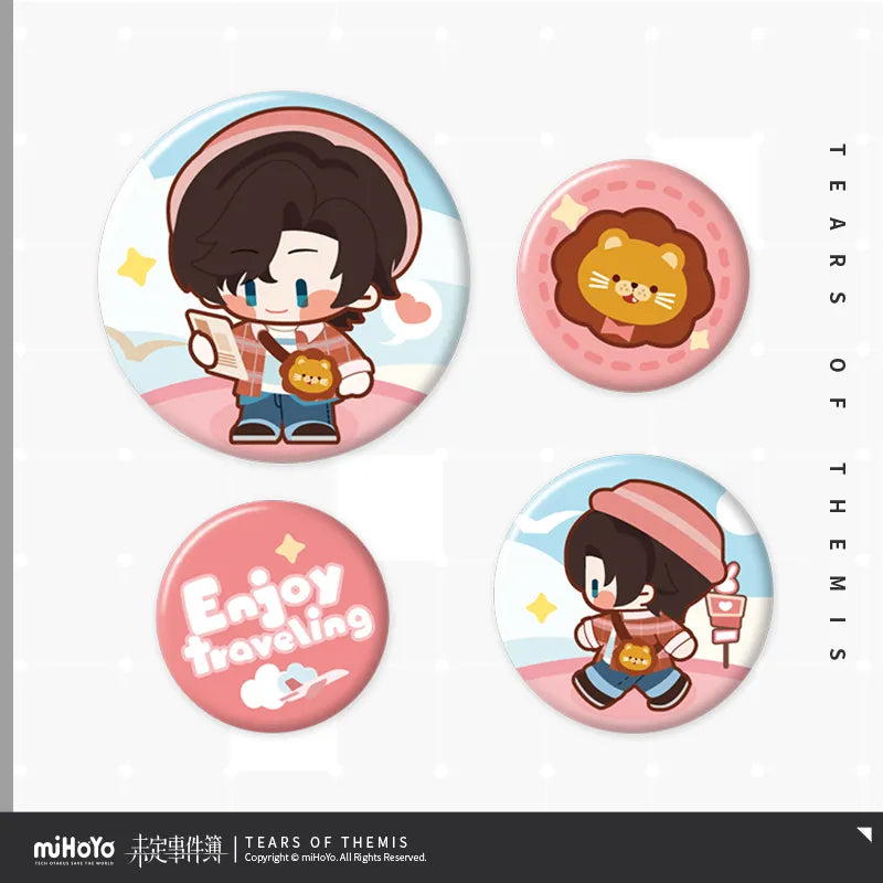 Tears of Themis - Leisure Time Series Chibi Mini Badge Set miHoYo