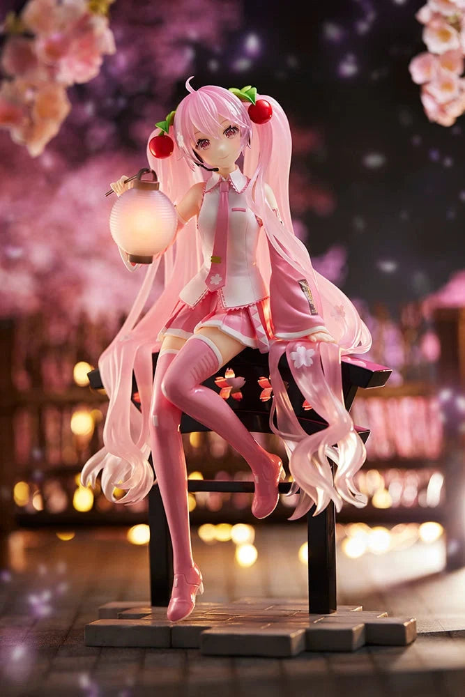 Hatsune Miku - Sakura Miku(Sakura Lantern Ver.) AMP+ Prize Figure Taito