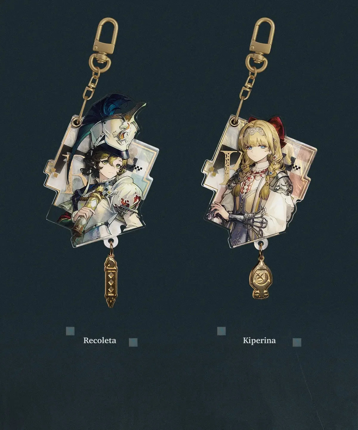 Reverse: 1999 - 64 in Black and White Character Charm BLUEPOCH