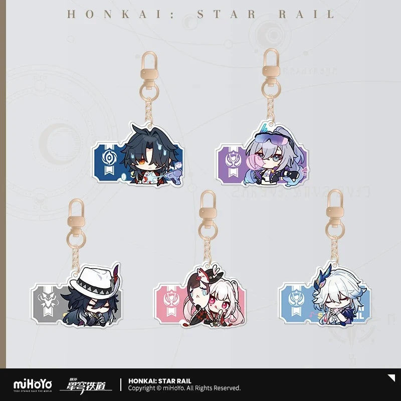 Honkai: Star Rail - Pom-Pom Gallery Sticker Keychain miHoYo