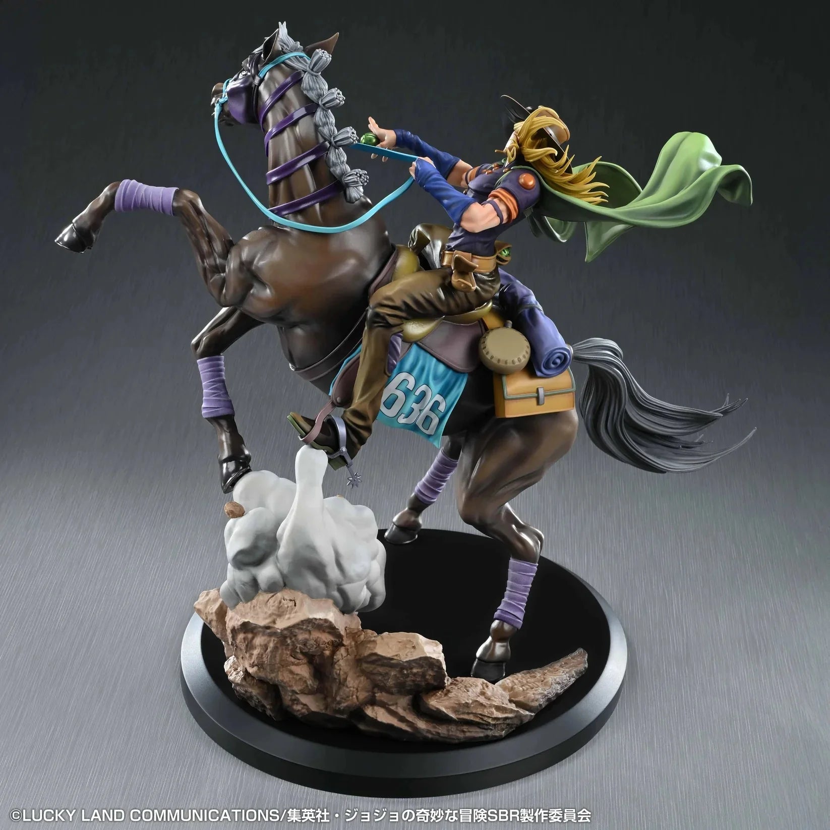 [Per-order] Jojo's Bizarre Adventure: Steel Ball Run - Gyro Zeppeli & Valkyrie Non Scale Figure Medicos Entertainment