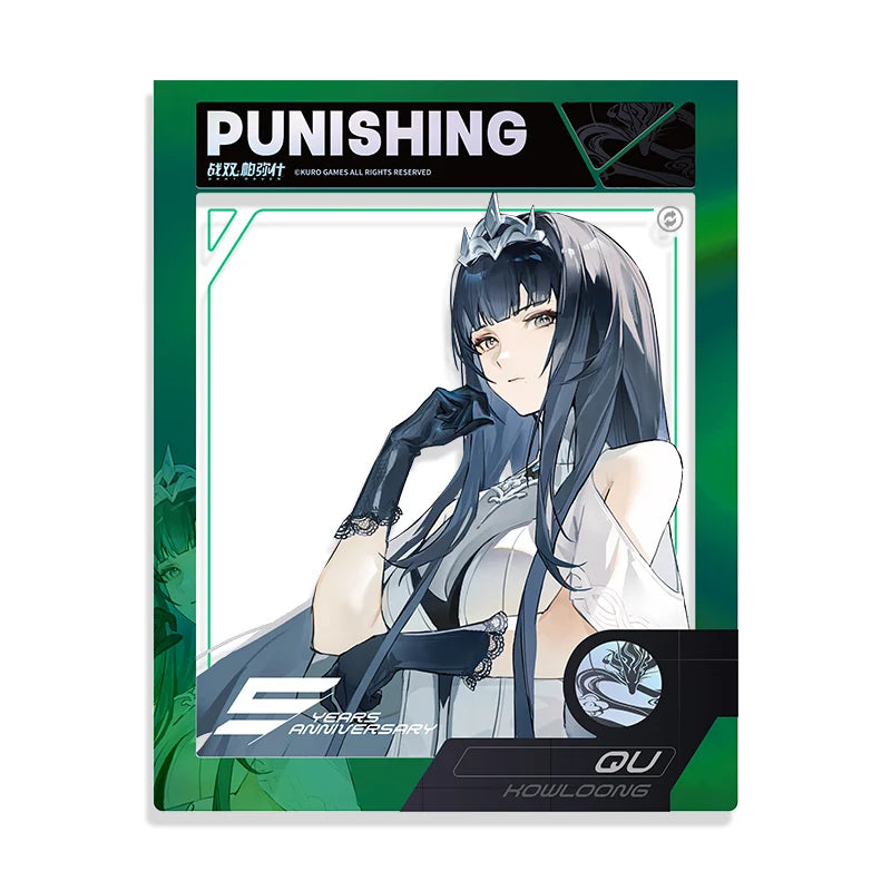 Punishing: Gray Raven - New Adventure Theme 5th Anniversary Celebration Art Paper Frame Card KURO GAMES