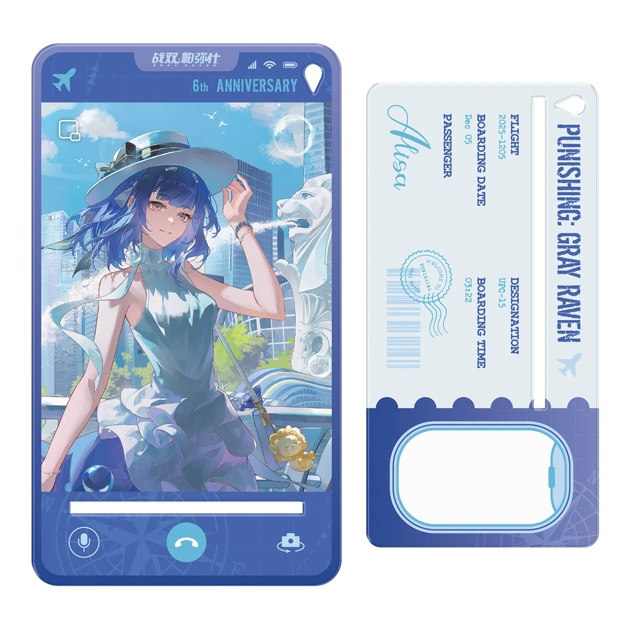 Punishing: Gray Raven - Echoes of Elsewhere 6th Anniversary Display Standee KURO GAMES