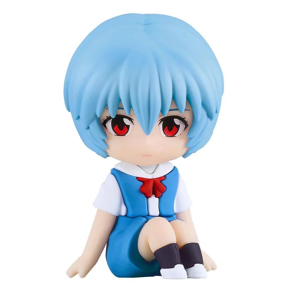 Rebuild of Evangelion - Rei Ayanami & Asuka Shikinami Langley Rubber Keychain Good Smile Company